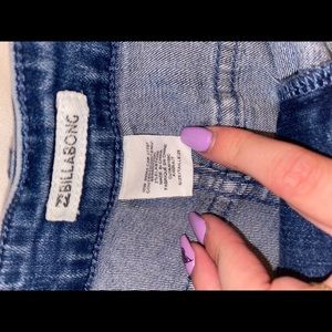 Billabong jean shorts